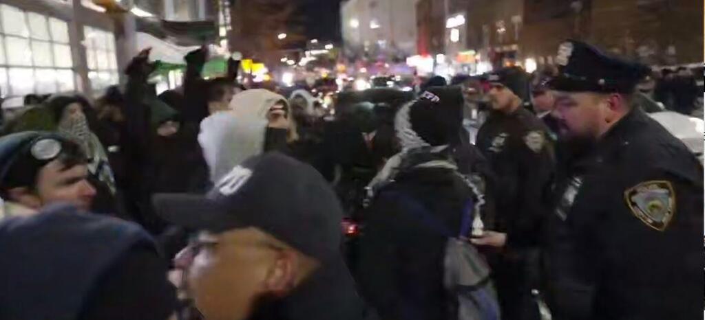 Pro-Palestians protest in predominately Jewish Borough Park 