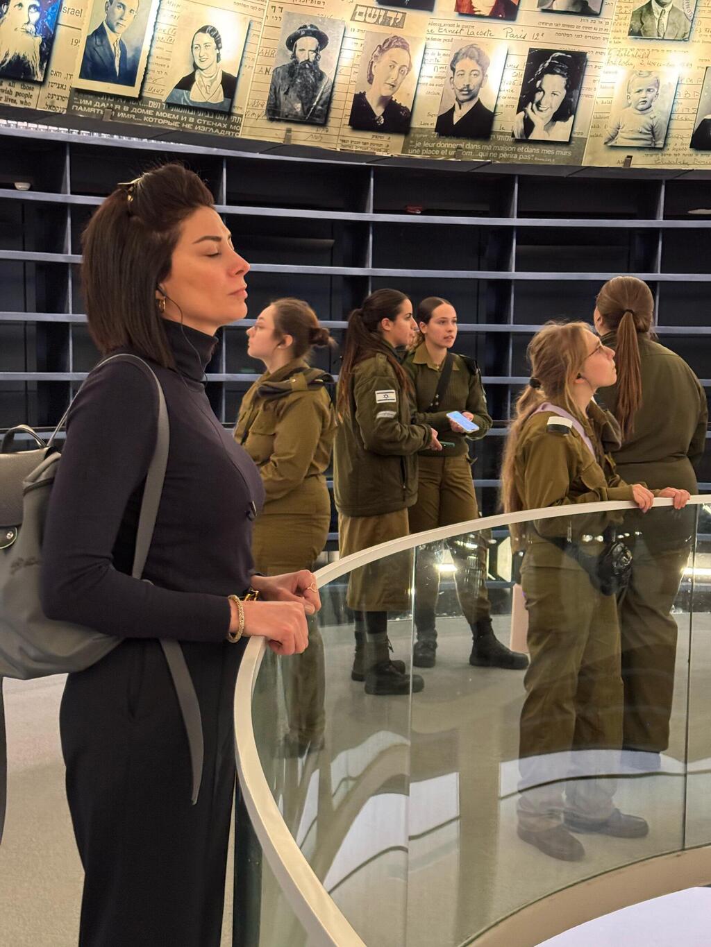 Osman in Yad Vashem Holocaust Museum 