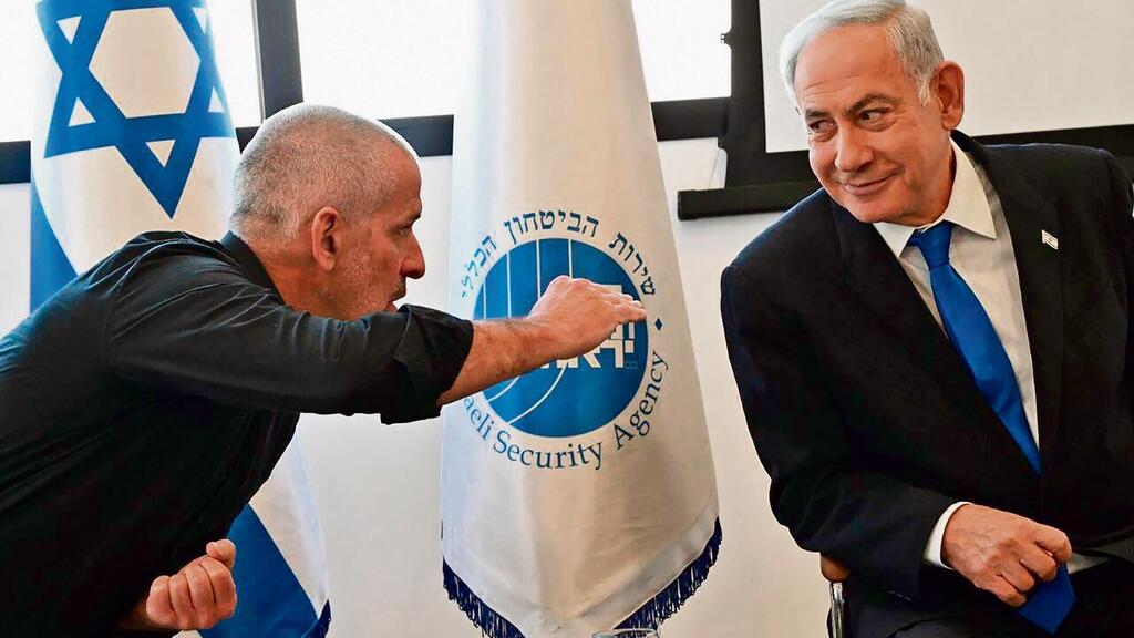 בנימין נתניהו ורונן בר