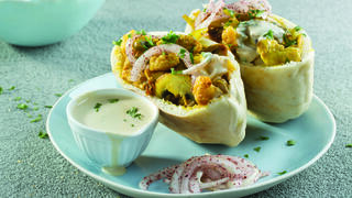 מעורב עוף, פטריות וכרובית