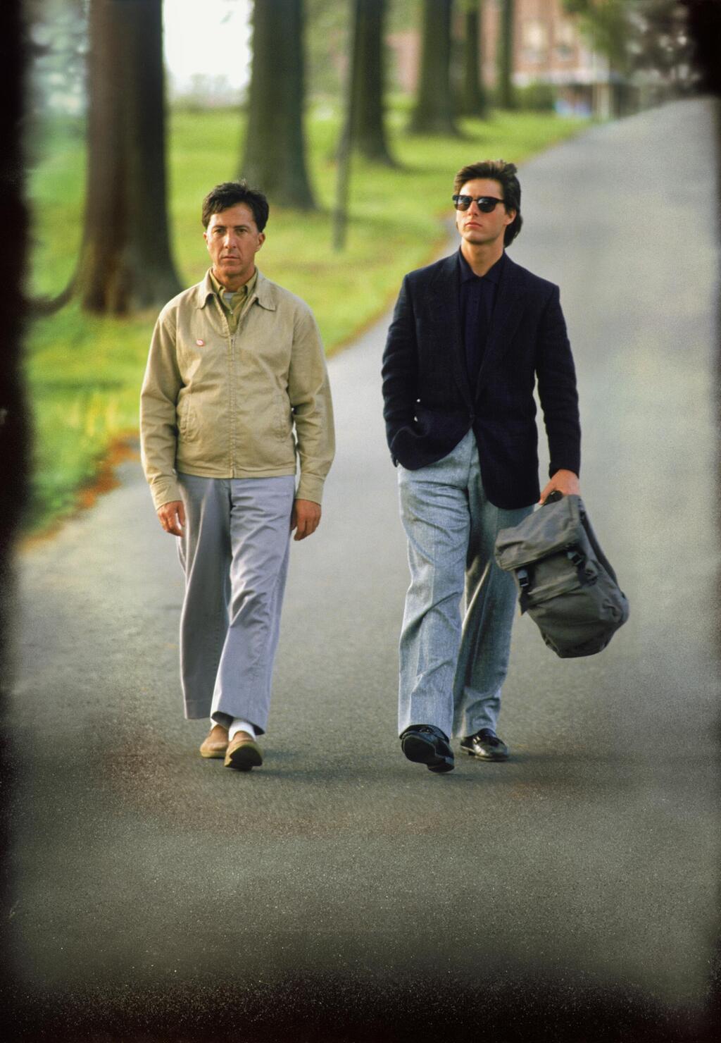 טום קרוז ודסטין הופמן, מתוך "איש הגשם"