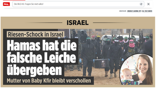 הכותרות על שירי ביבס ב-בילד הגרמני