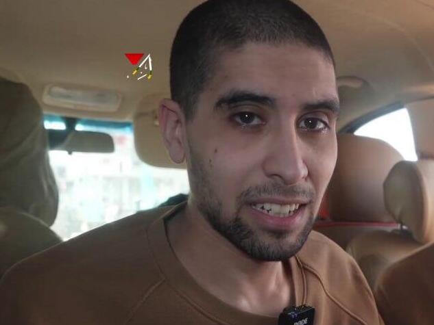 חמאס הביא את גיא גלבוע דלל ואביתר דוד לצפות בטקס השחרור של חטופים אחרים  