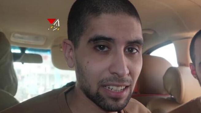 חמאס הביא את גיא גלבוע דלל ואביתר דוד לצפות בטקס השחרור של חטופים אחרים  