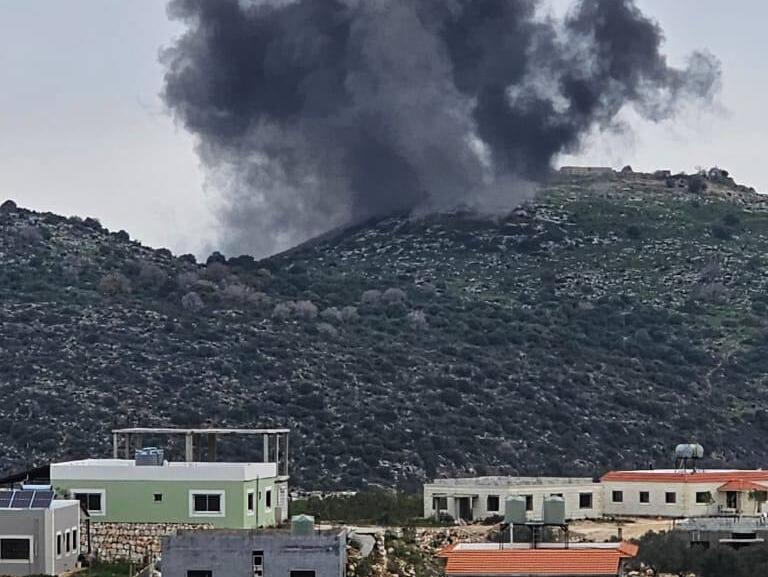 תקיפות בדיר קאנון א-נהר ומערוב בדרום לבנון