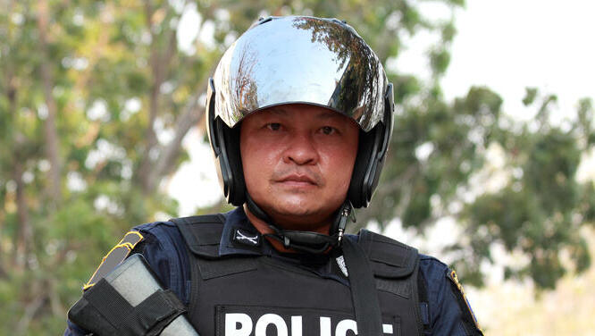 שוטר תאילנדי