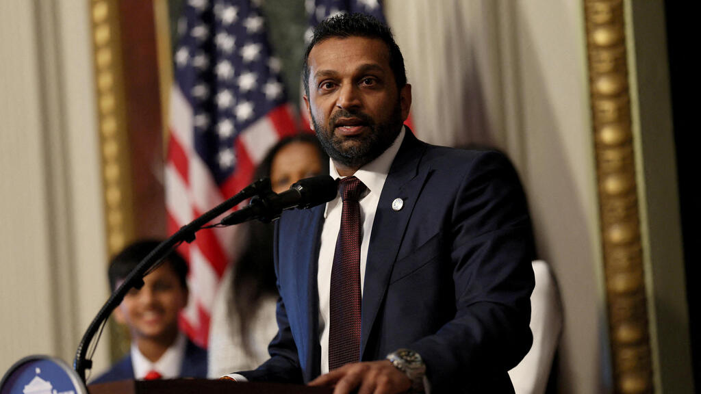 FBI Director Kash Patel condemned the alleged unauthorized disclosures (Photo: REUTERS/Leah Millis/File Photo) קאש פאטל שטראמפ מינה לראש ה-FBI