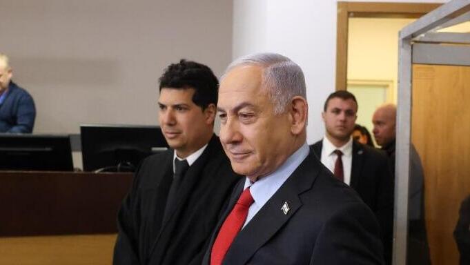 ראש הממשלה בנימין נתניהו נכנס לעדותו בבית המשפט המחוזי בתל אביב