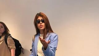 תיעוד של רימא בנתב"ג מתקוממת על כך שמצלמים אותה