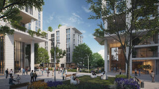 הדמיית פרויקט פינוי בינוי במתחם בן זכאי בירושלים