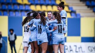 נבחרת הנשים של ישראל חוגגת