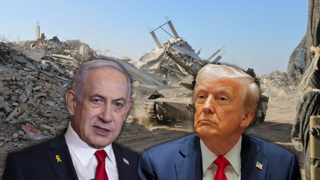דונלד טראמפ ובינמין נתניהו