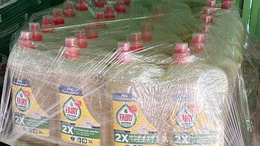 הבקבוקים המזויפים שנתפסו