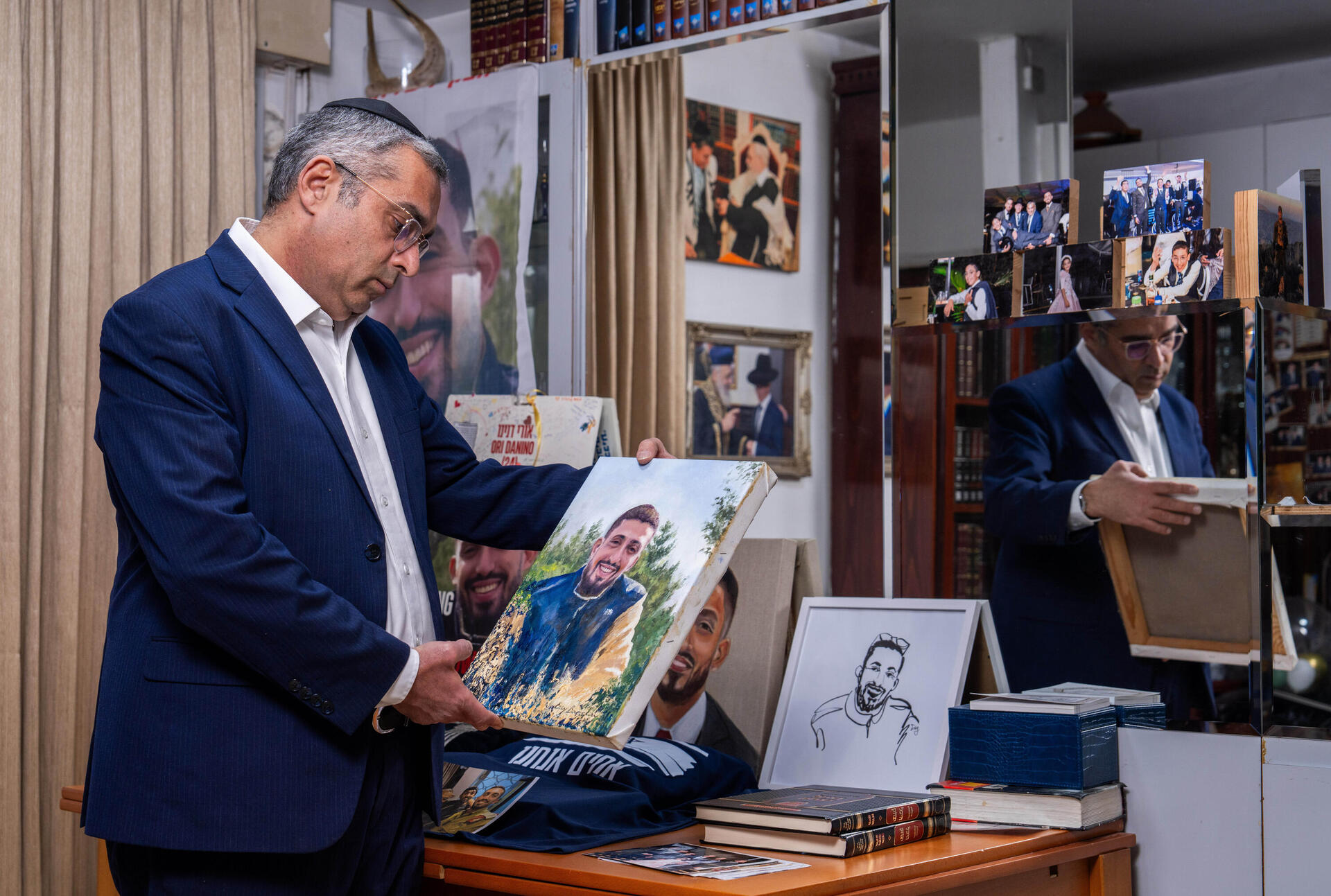 אביו של אור דנינו ז"ל ,קורא להמשיך בעסקה .צילום -