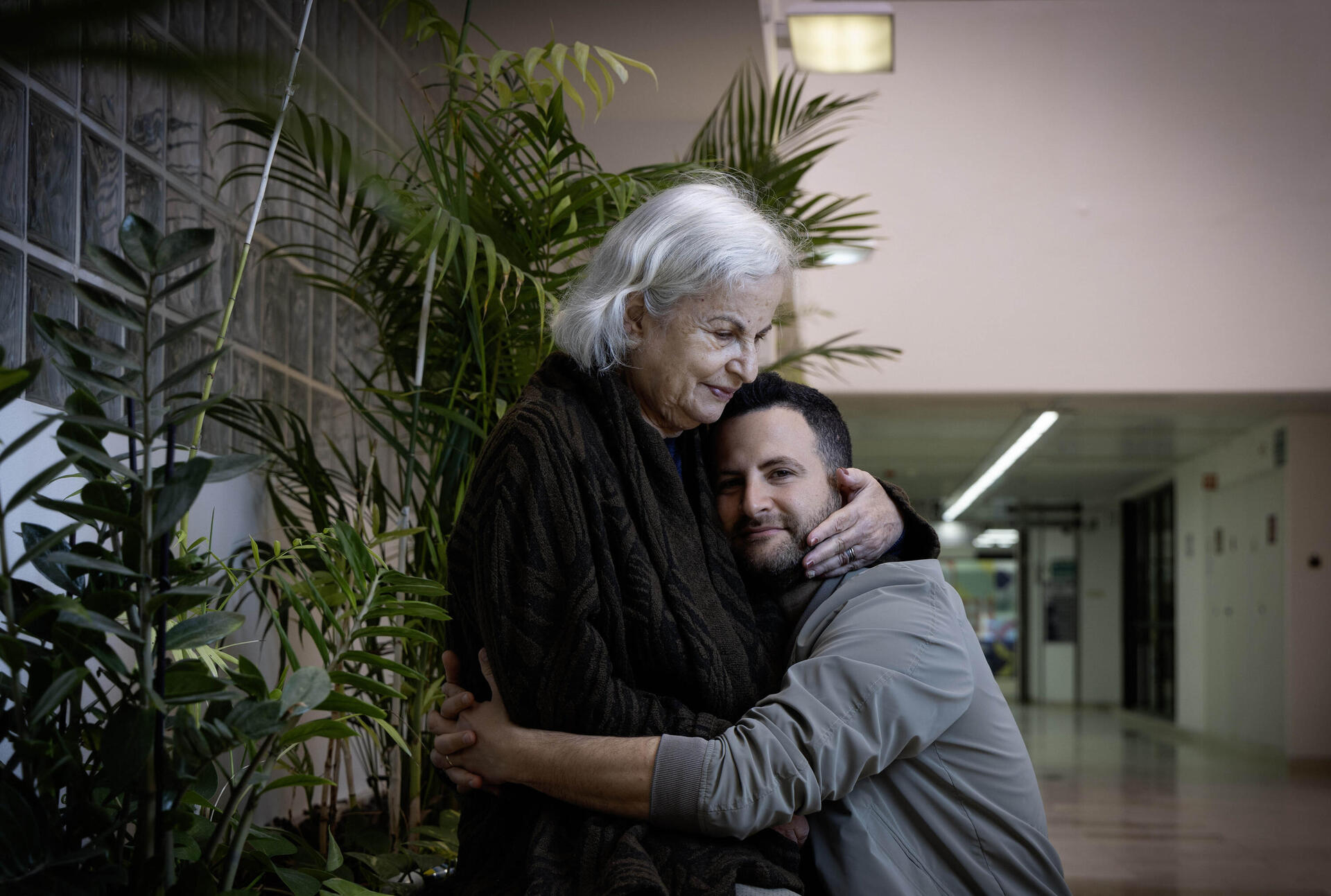 הפגנת חרדים מול לשכת גיוס ,ירושלים . צילום -