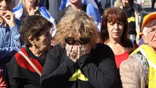 מסע ההלוויה של שלמה מנצור ז"ל בראשון לציון