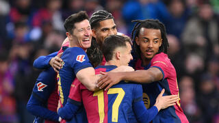 ברצלונה חוגגת מול ריאל סוסיאדד