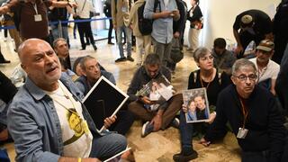 משפחות שכולות מתעמתות עם משמר הכנסת