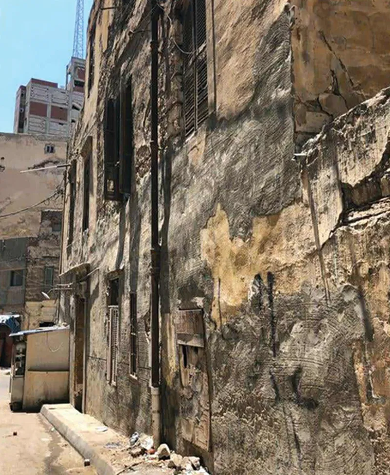 מבנים רעועים באלכסנדריה