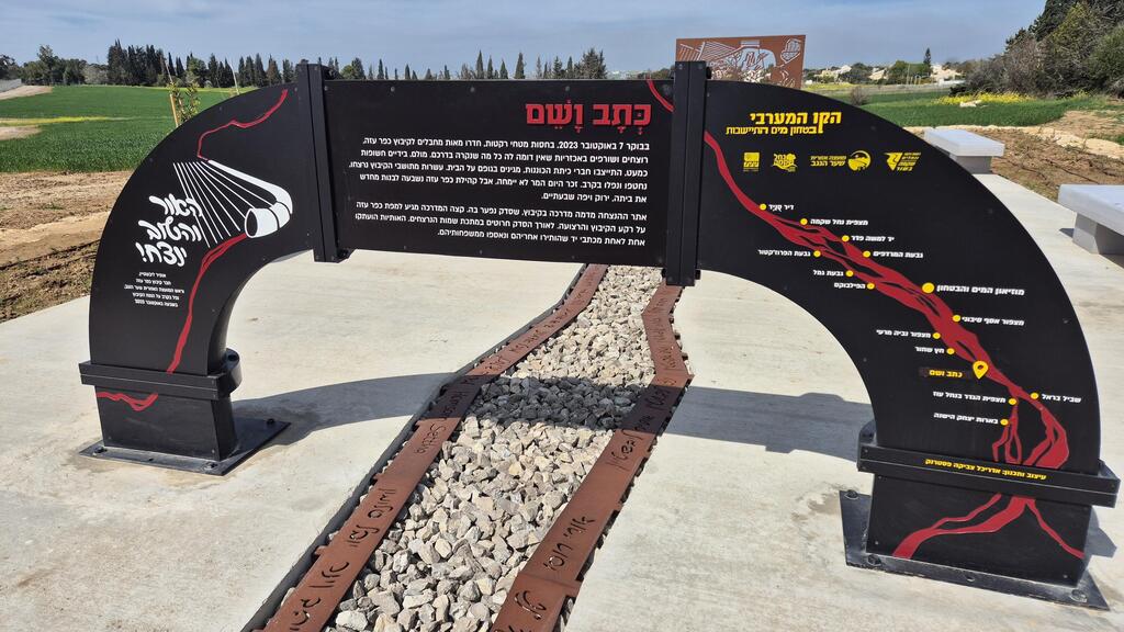 The Ktav V'Shem memorial in Kfar Aza   