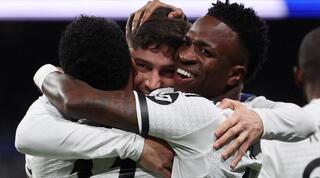 שחקני ריאל מדריד מאושרים