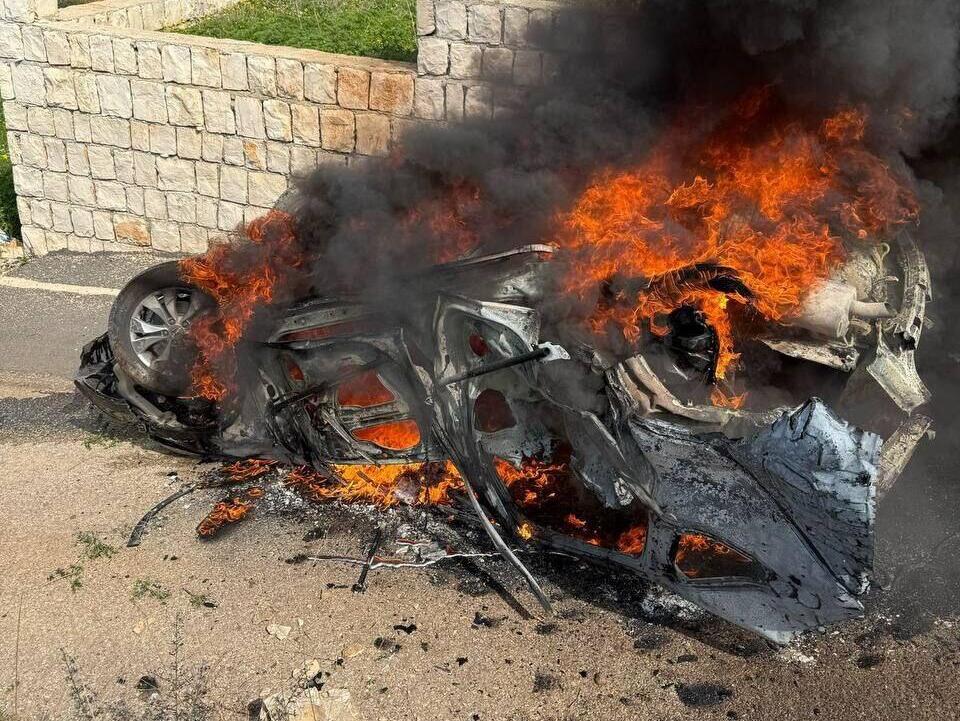 כטב"מ ישראלי תקף רכב באזור צור בלבנון