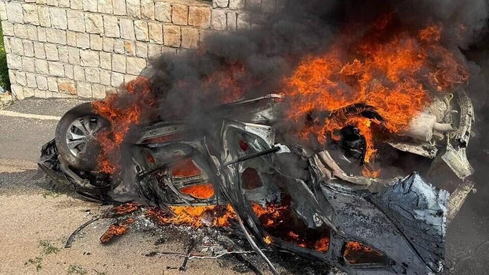 כטב"מ ישראלי תקף רכב באזור צור בלבנון