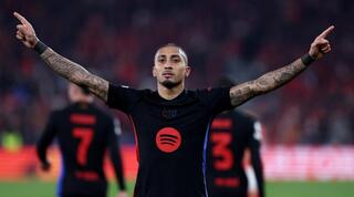 ראפיניה. ה-שחקן של ברצלונה העונה