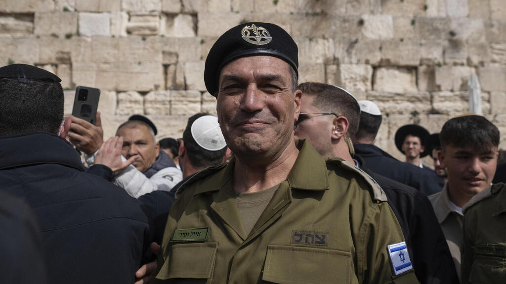 הרמטכ"ל אייל זמיר בכותל
