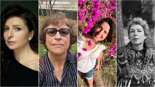 Алиса Хазанова, Евгения Альбац, Елена Бунина и Анна Наринская 