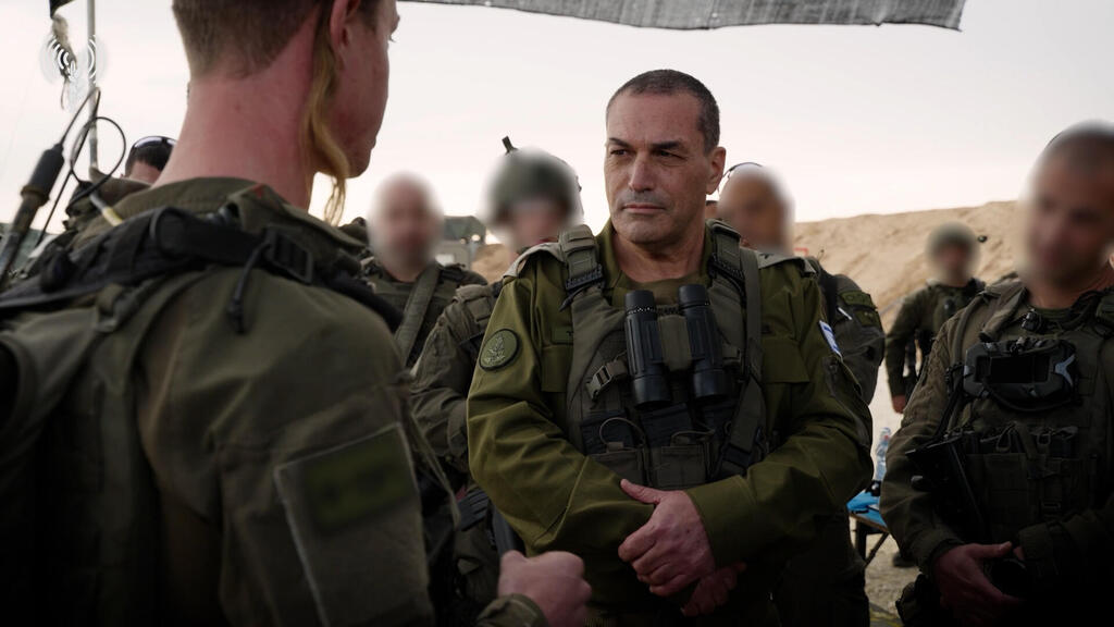 הרמטכ"ל, רא"ל אייל זמיר בסיור שטח ברצועת עזה