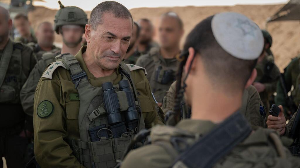 הרמטכ"ל, רא"ל אייל זמיר בסיור שטח ברצועת עזה