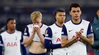 שחקני טוטנהאם מאוכזבים