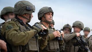 הרמטכ"ל, רא"ל אייל זמיר בסיור שטח ברצועת עזה