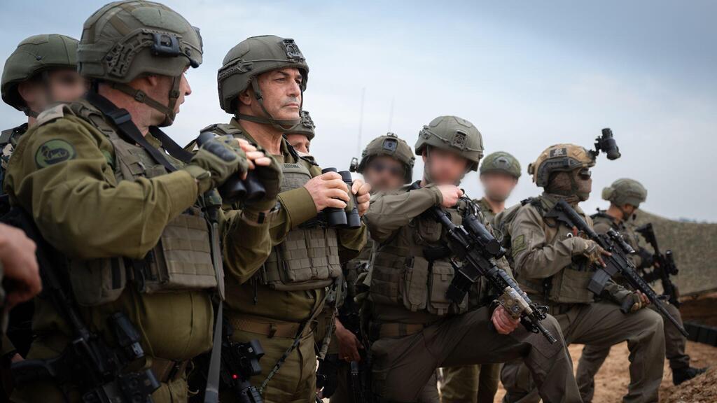 הרמטכ"ל, רא"ל אייל זמיר בסיור שטח ברצועת עזה
