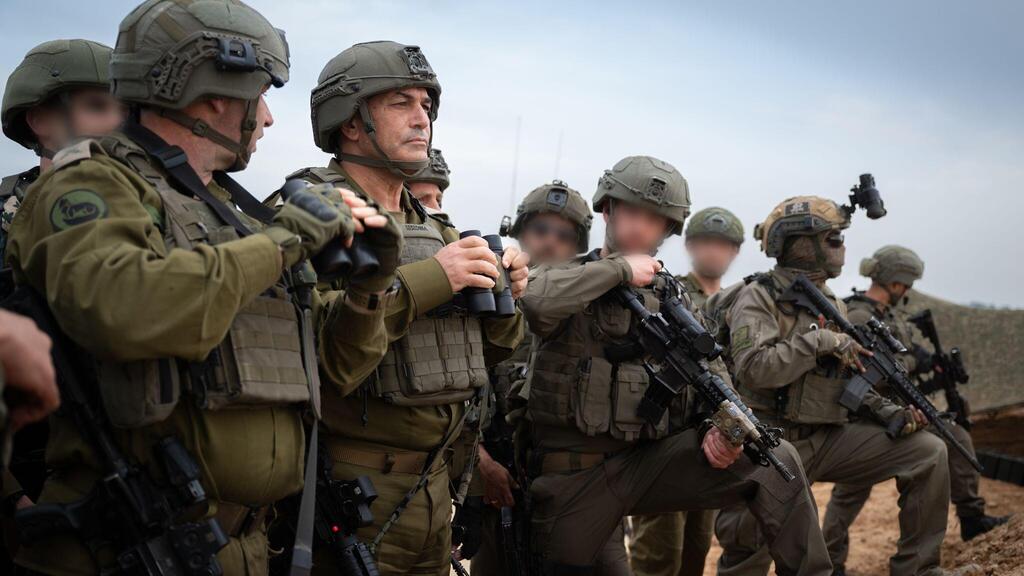 הרמטכ"ל, רא"ל אייל זמיר בסיור שטח ברצועת עזה