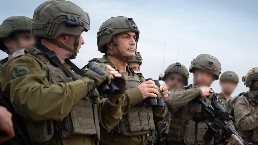 הרמטכ"ל, רא"ל אייל זמיר בסיור שטח ברצועת עזה