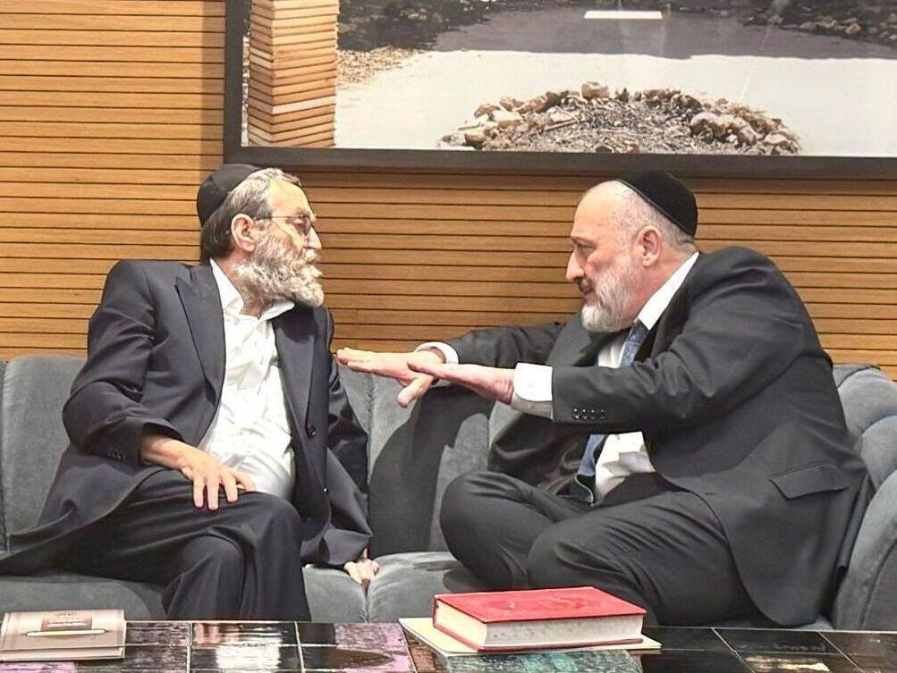 יו"ר ש"ס, הרב אריה דרעי, ויו"ר דגל התורה, הרב משה גפני על תקציב הישיבות   