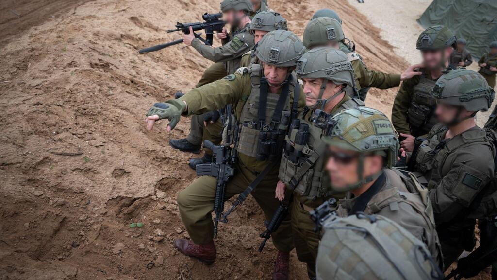 הרמטכ"ל, רא"ל אייל זמיר בסיור שטח ברצועת עזה