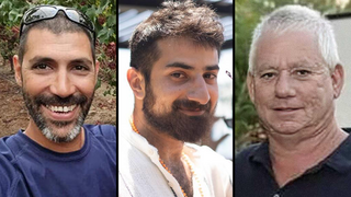 מימין: אילן וייס, עידן שתיוי ותמיר אדר