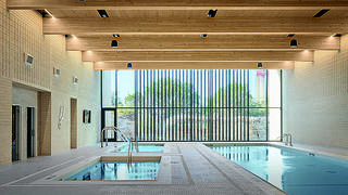 המתחם הנוצץ של סן־אנטוניו: מגרש מפואר, ספא שמשקיף לטבע ומבט מבחוץ 