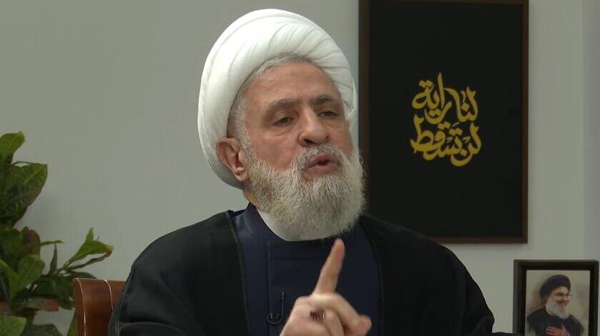 ריאיון ראשון עם מזכ"ל חיזבאללה נעים קאסם