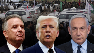 בנימין נתניהו דונלד טראמפ סטיב ויטקוף