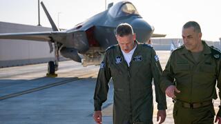 הרמטכ״ל, רב-אלוף אייל זמיר, בבסיס חיל האוויר בנבטים