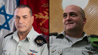 IDF Chief of Staff Lt. Gen. Eyal Zamir, Brig. Gen. (res.) Erez Wiener 