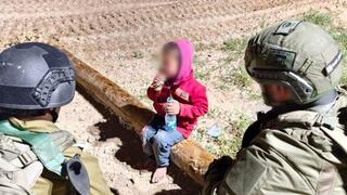  לוחמי צה”ל זיהו ילד בן 4 שנע לעבר מוצב במרחב האבטחה