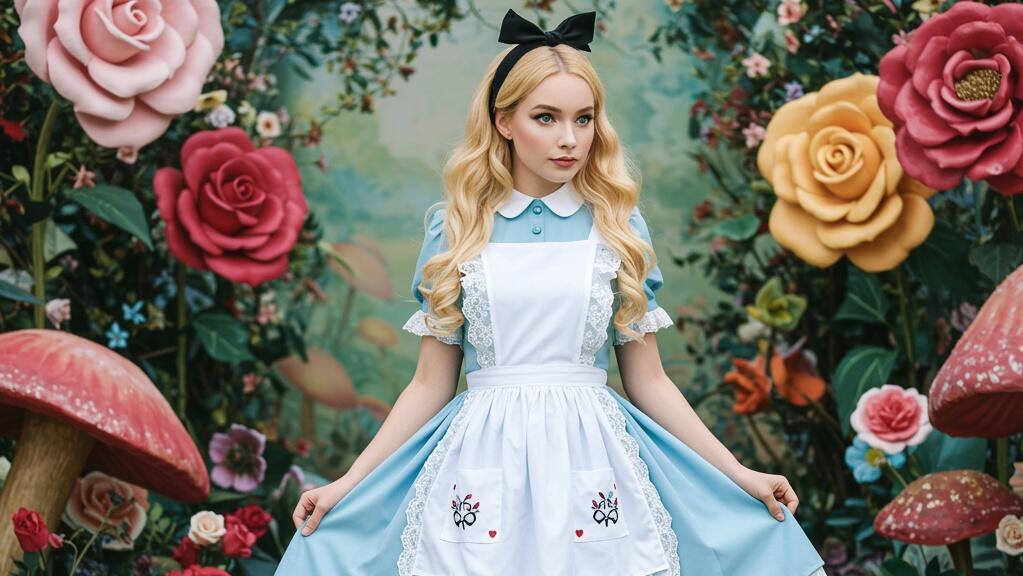 Костюм Алисы, созданный искусственным интеллектом 
