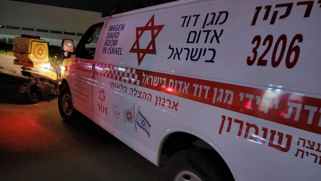זירת פיגוע הירי באזור אריאל