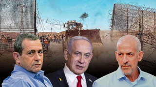 תיעוד פלסטיני: הגדר פרוצה בדרום רצועת עזה, נדב ארגמן, בנימין נתניהו, רונן בר