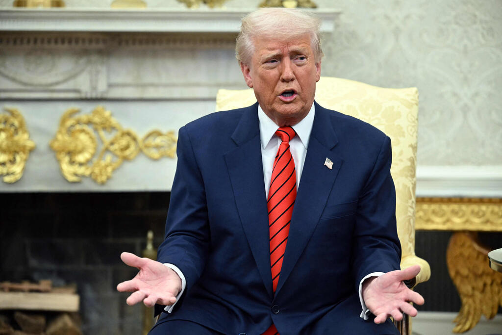 U.S. President Donald Trump meets NATO Secretary General Mark Rutte, in the Oval Office